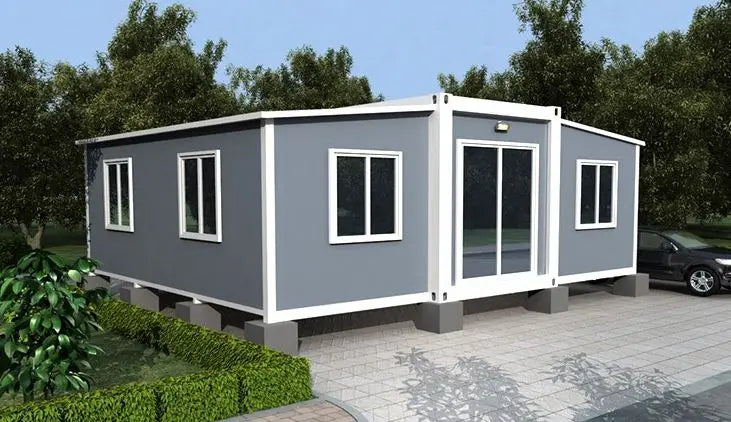 Double-wing Folding Box Movable Room Modular Prefabricated Container Building Folding Container House