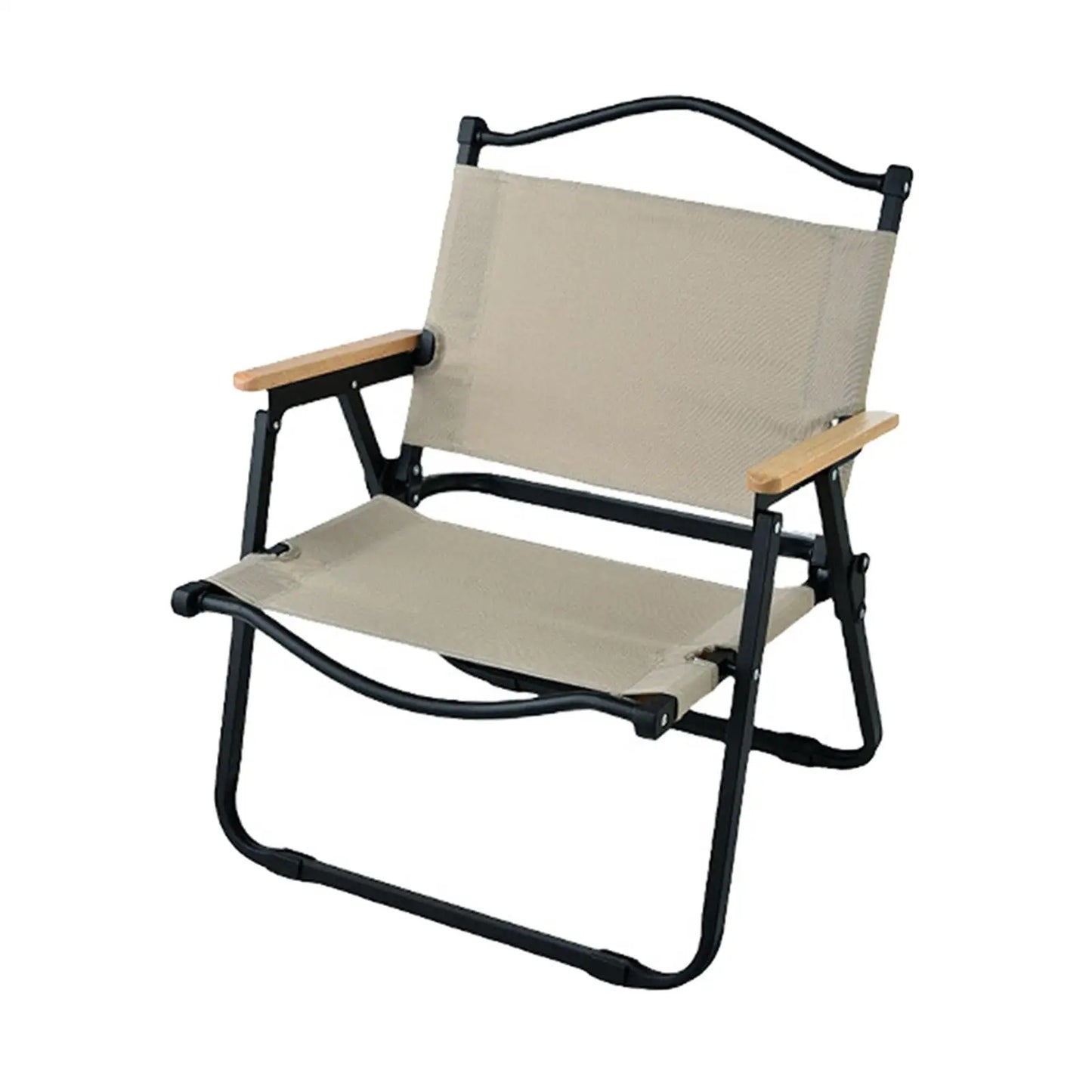 Camping Folding Chair High Back Armchair Portable Lightweight Fishing Beach Chair for Outdoor Park Picnic Concert Hunting Sports