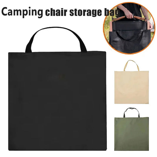 Camping Chair Storage Bag , 2 size ,3 Color, Outdoor Folding Waterproof Chair Tote Bag Heavy Duty (black khaki green)