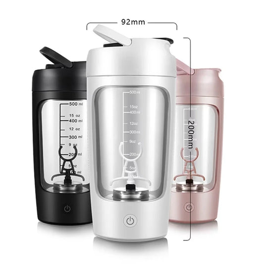 Electric Protein Shaker Bottle Portable 1200Mah Rechargeable Blender Cup Automatic Self Stirring Mug Mixing Cups