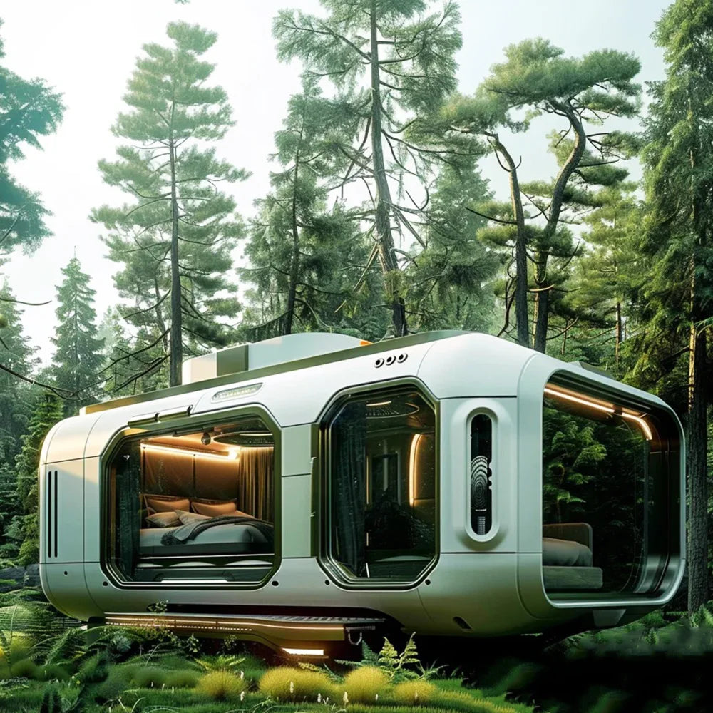 Space Capsule Home  Modular Homes Luxury Mobile HomesSafe Customizable Easily Movable Economic moving mobile homes Multi Room