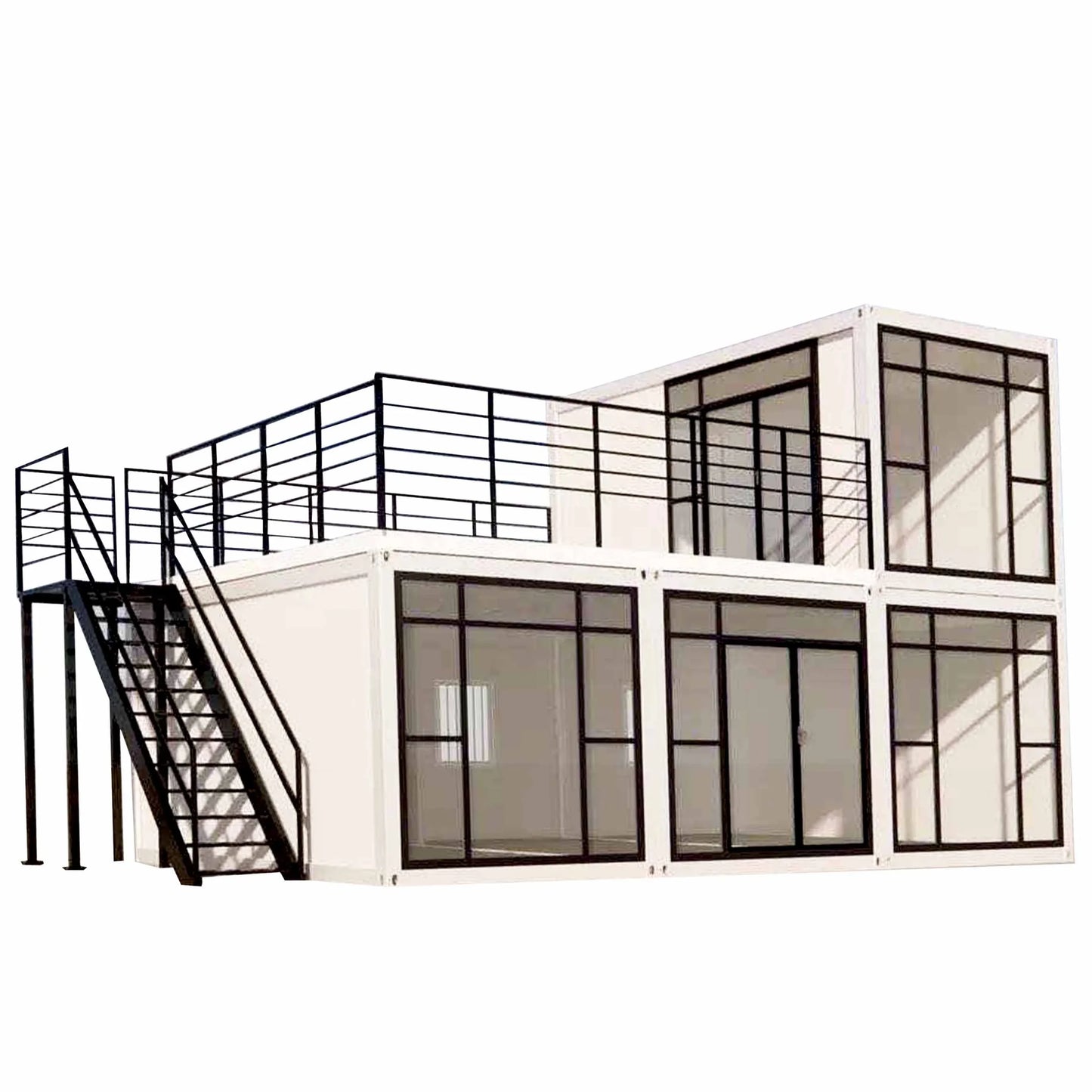 Prefab China Modular 3 Bedroom Ready Made House Modular Tiny Kit Set Cabin Homes Container House For Sale