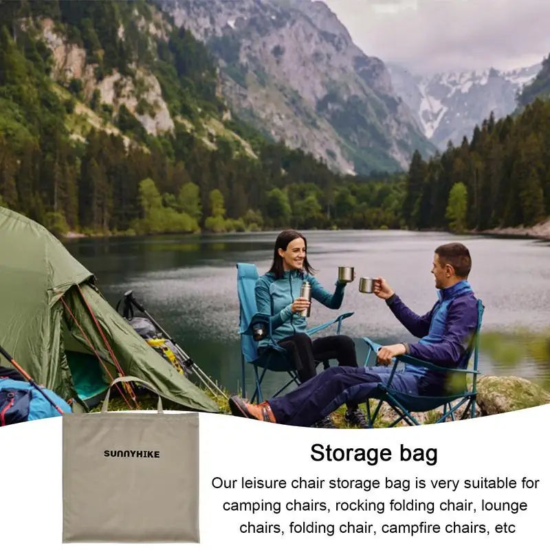 Camping chair storage bag outdoor camping Oxford cloth waterproof cushion folding chair storage bag Travel hiking storage tool