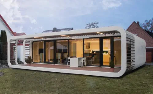 Prefabricated home Hotel prefab house design for tourist Capsule cabin homestay resort