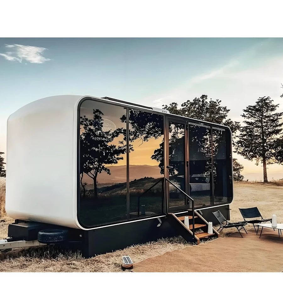 Apple capsule house  Luxury  Easily Movable  Easy to modify Flexibly Combinable Leak Proof Manufactured homes  Mobile house