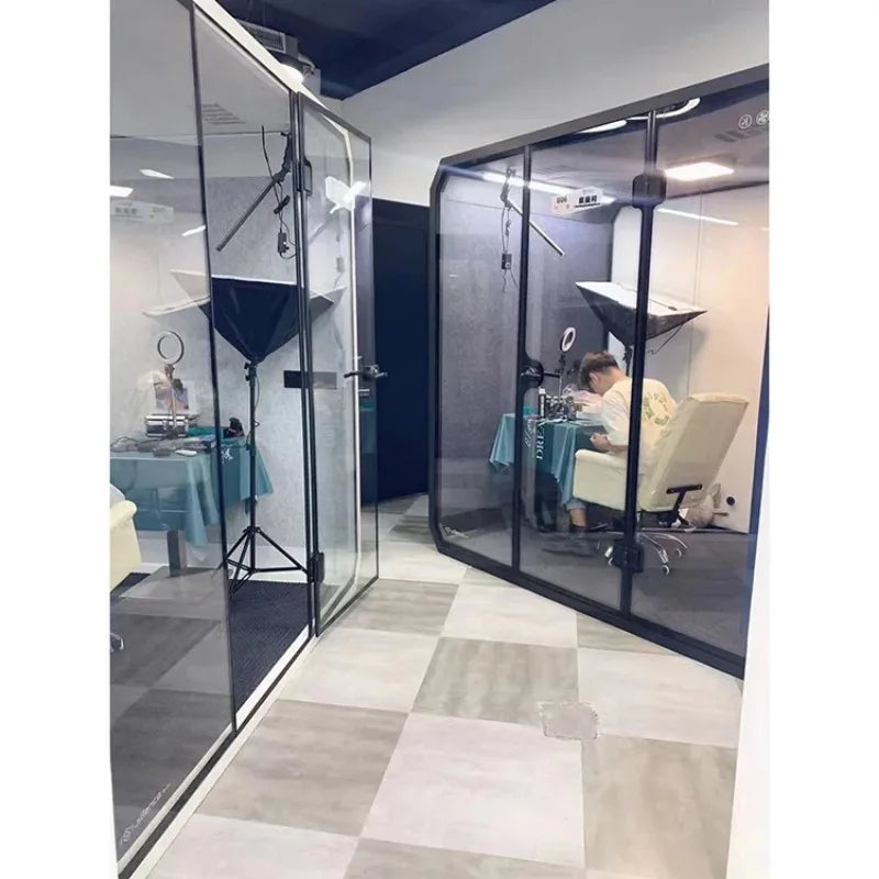 Sound Proof Booth At Home Meeting Soundproof Phone Booth Customized Prefab Mobile House Office Pod