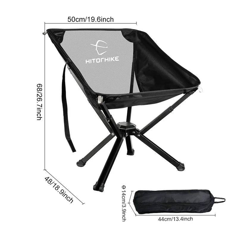 Travel Ultralight Folding Chair Superhard High Load Outdoor Camping Chair Portable Beach Hiking Picnic Seat Fishing Tools Chair