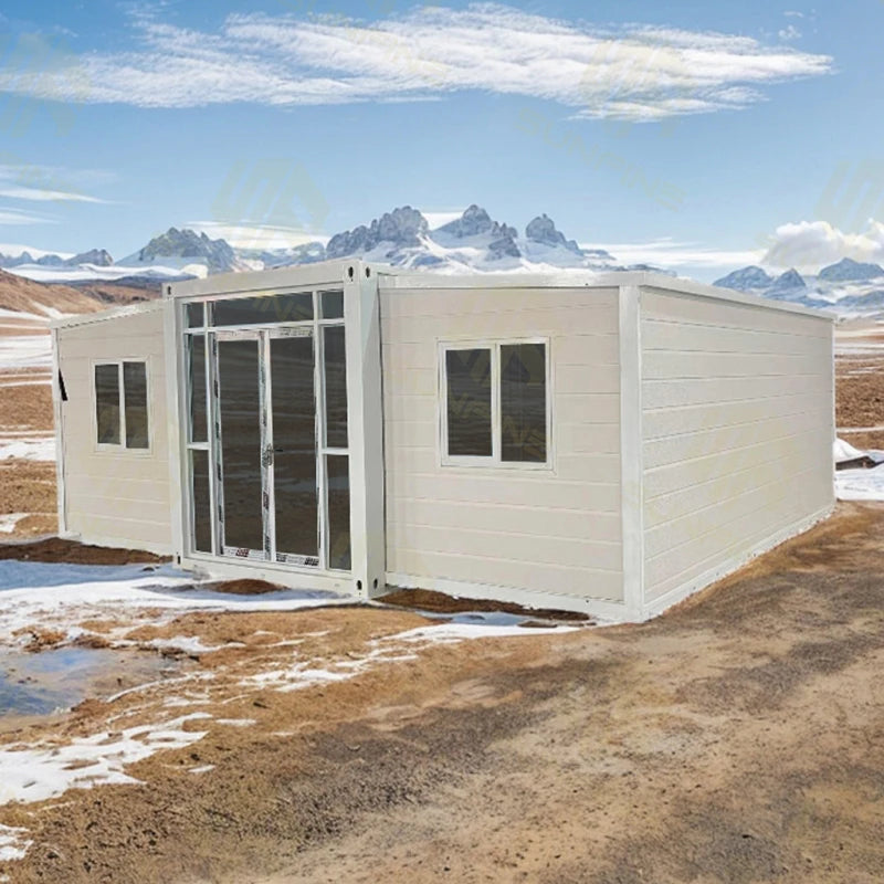 Factory Custom 20ft 40ft Portable Prefabricated Expandable Mobile Folding Container Prefab Home For Australia