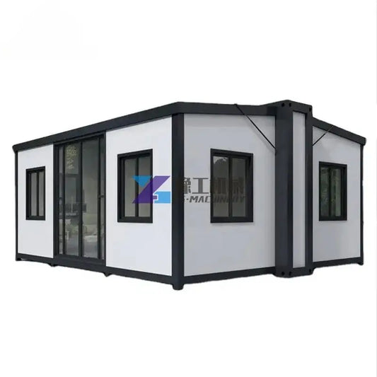 Light Steel 20Ft 40Ft Prefabricated Mobile Home 2 3 4 5 Bedroom Foldable Expandable Container House Prefab Luxury Villa