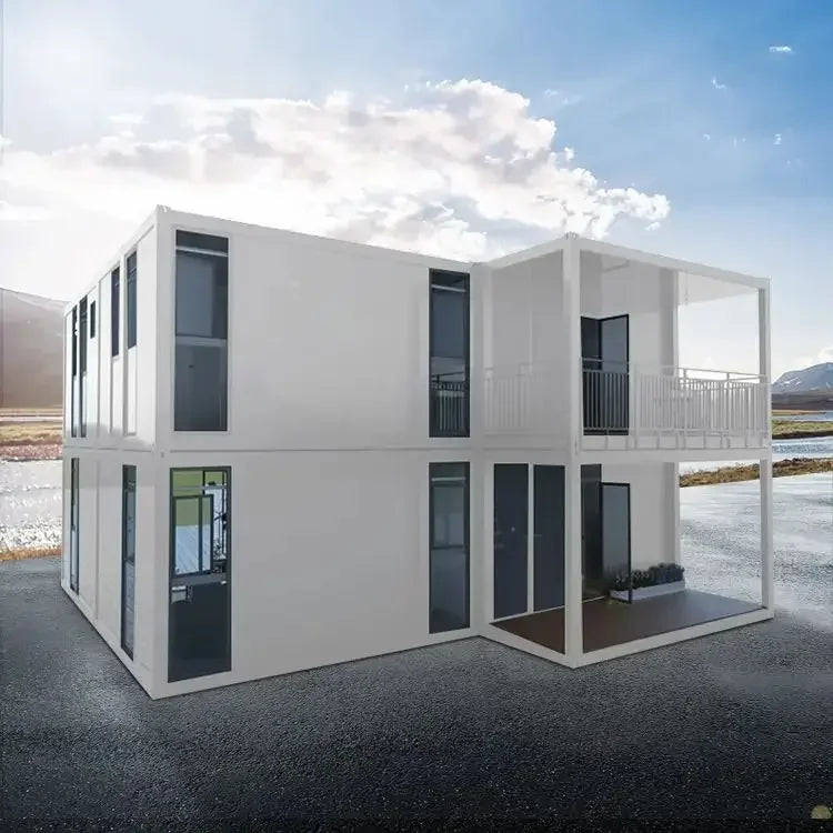 20ft 40ft precesion built container house, factory built prefabricated module garden home