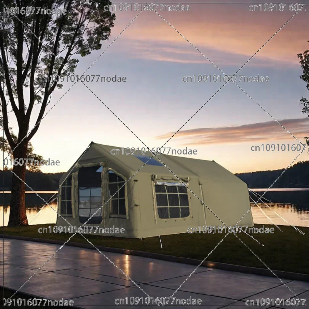 Hot Selling Design Green Air Tent Outdoor Camping Family Inflatable Tent