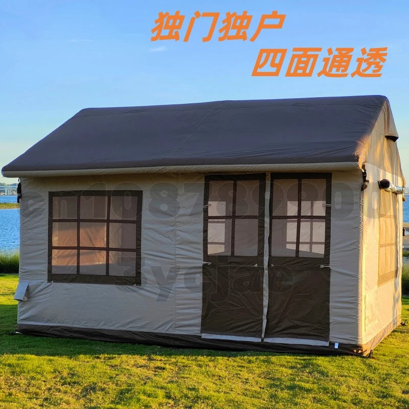 Outdoor Camping Inflatable Tent Inflatable Cabin with Electric High-pressure Charging and Pumping Pump