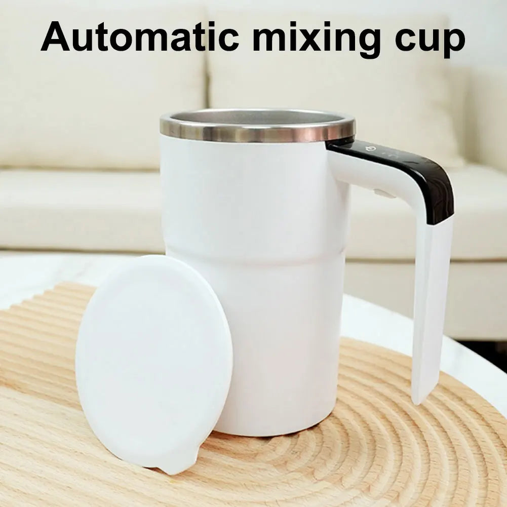 380ML Self Stirring Mug Rechargeable Auto Magnetic Coffee Mug Automatic Stirring Cup for Chocolate Milk Tea Office Home Kitchen