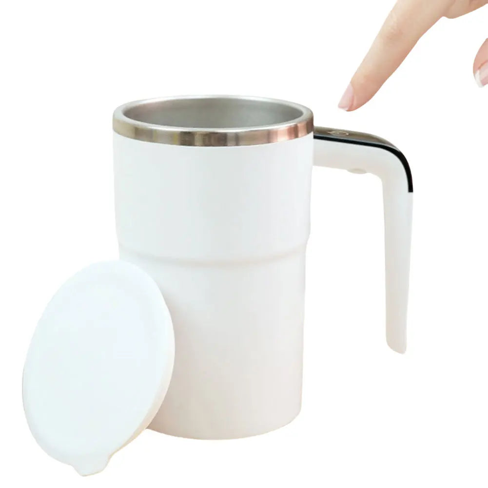 380ML Self Stirring Mug Rechargeable Auto Magnetic Coffee Mug Automatic Stirring Cup for Chocolate Milk Tea Office Home Kitchen