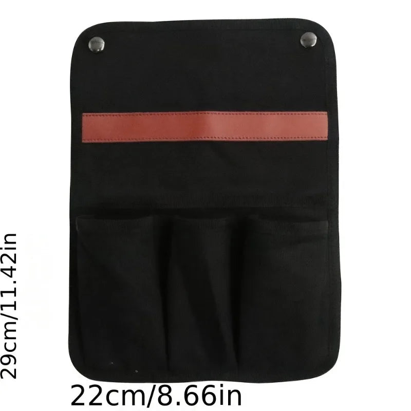 Outdoor Chair Side Pocket Portable Chair Armrest Hanging Bag Wear Resistance Storage Bag For Camping BBQ Gardening Fishing