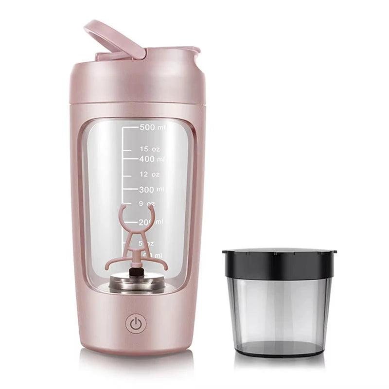 Electric Protein Shaker Bottle Portable 1200Mah Rechargeable Blender Cup Automatic Self Stirring Mug Mixing Cups