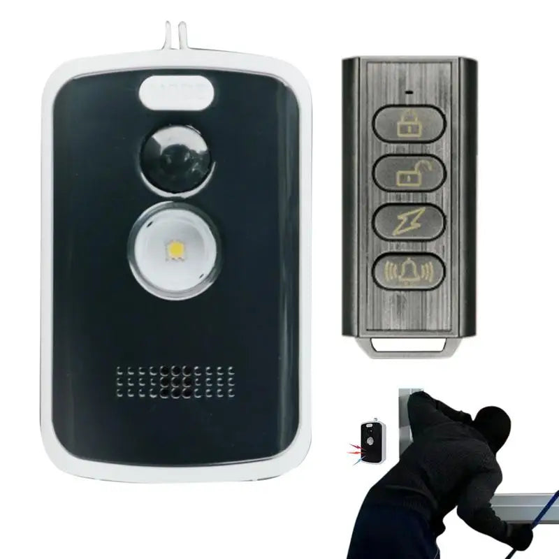 Camping Perimeter Alarm Wireless Motion Activated Alarm Camp Safe Perimeter Trip Alarm Versatile Early Warning Security System