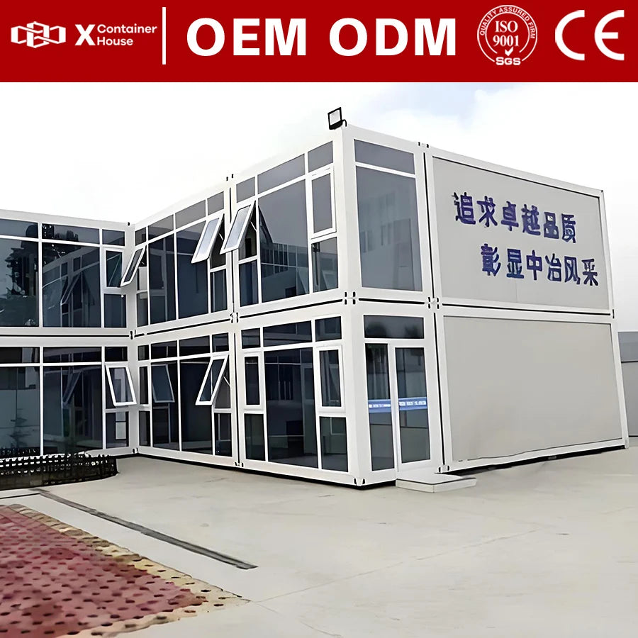 Multi Layer Modular Prefabricated Houses for Living Mobile Flat Pack Container House Chalets Prefab Houses Ready to Live in Home