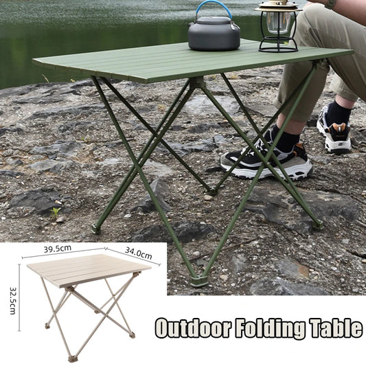 Outdoor Folding Table Ultralight Portable camping Hiking Barbecue Table Aluminum Alloy Small Table For Garden Party Picnic BBQ