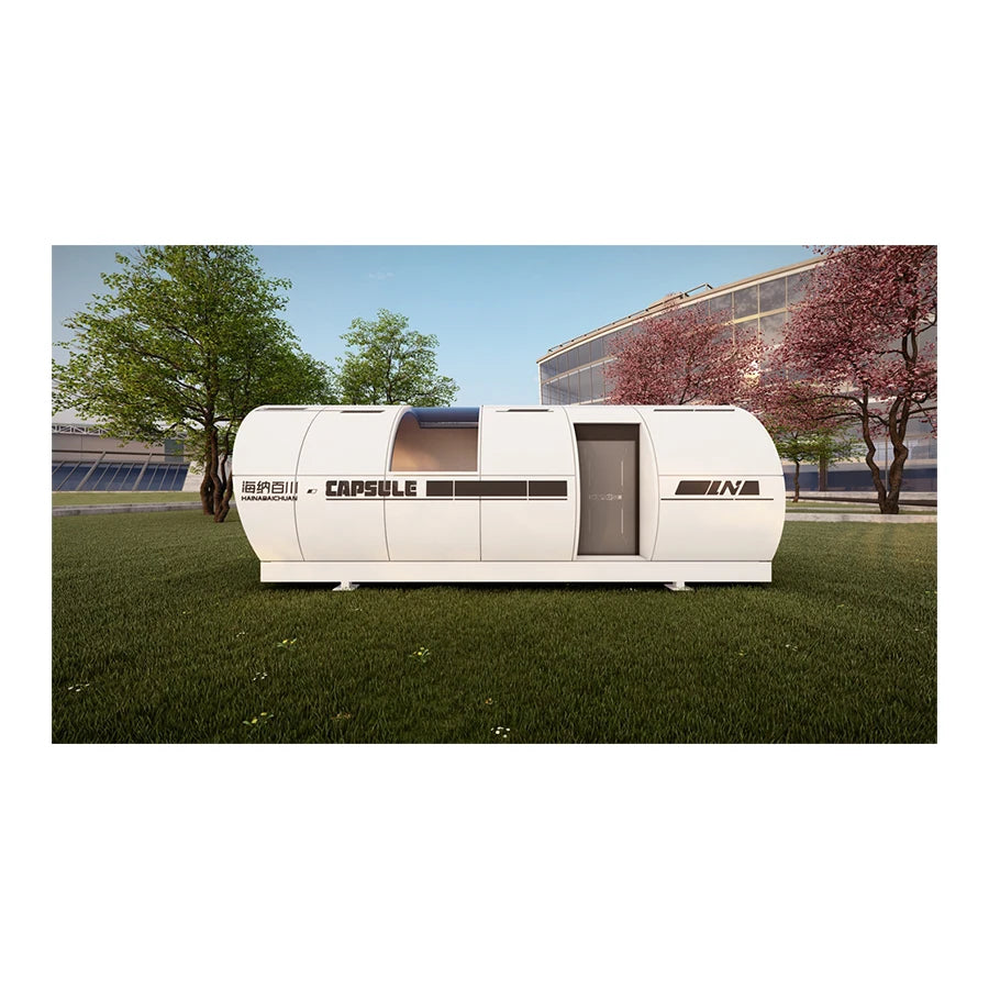 Space Capsule Mobile Home House Multi Room Business Modular  Customizes Thermal Insulation Resort area luxury container homes