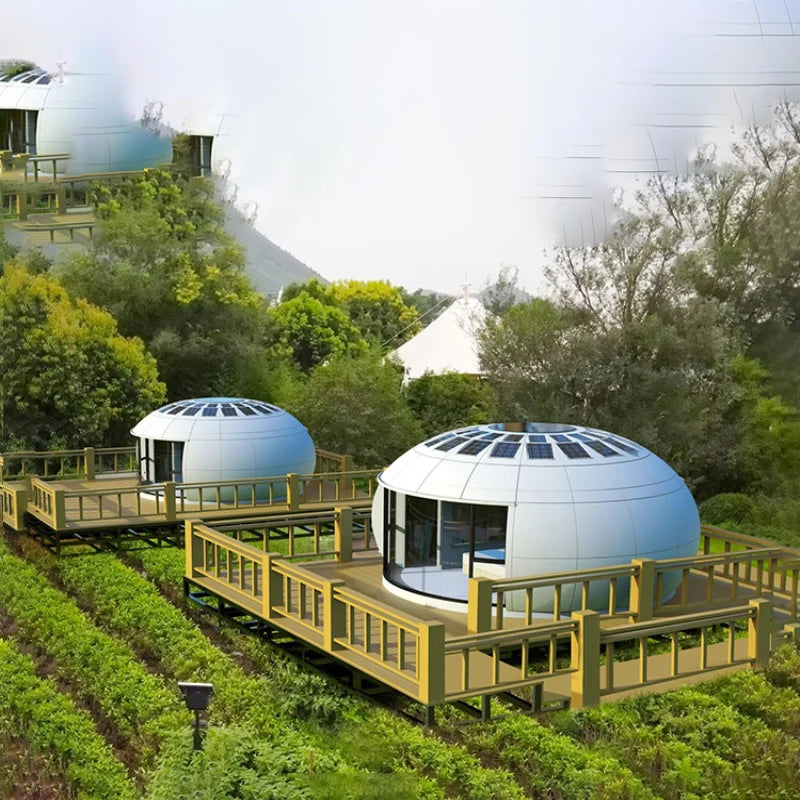 Space capsule mobile room, home stay hotel, outdoor star room, apple bin, glass room, container, outdoor mobile house