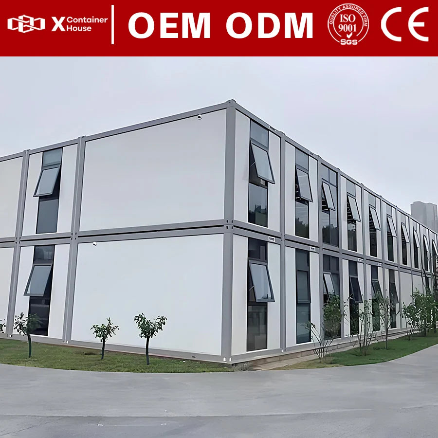 Multi Layer Modular Prefabricated Houses for Living Mobile Flat Pack Container House Chalets Prefab Houses Ready to Live in Home