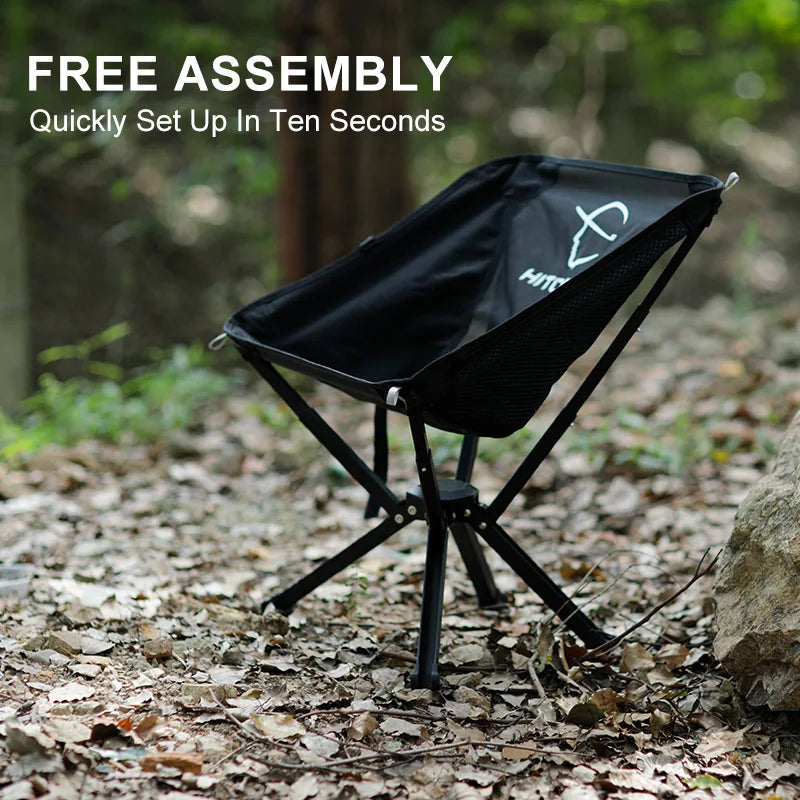 Travel Ultralight Folding Chair Superhard High Load Outdoor Camping Chair Portable Beach Hiking Picnic Seat Fishing Tools Chair