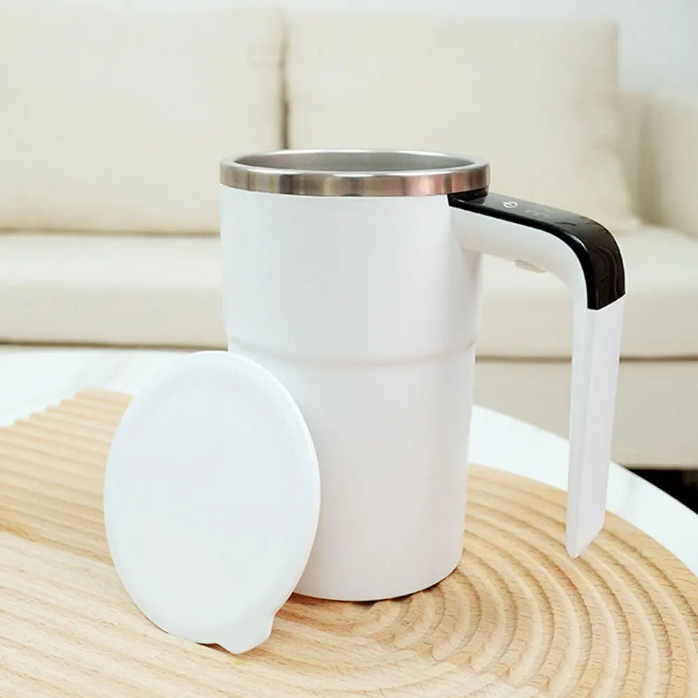 380ML Self Stirring Mug Rechargeable Auto Magnetic Coffee Mug Automatic Stirring Cup for Chocolate Milk Tea Office Home Kitchen