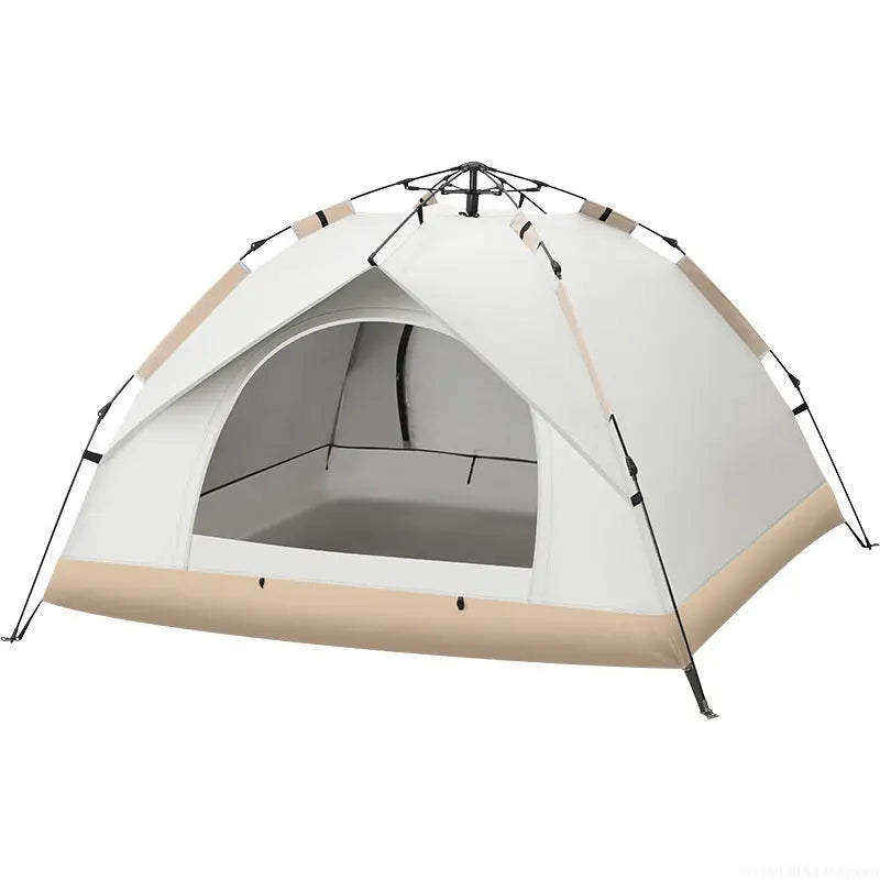 3-4 Person Camping Tents Travel Outdoor One-touch Tent Sun Protection Automatic Beach Tent Camping Equipment