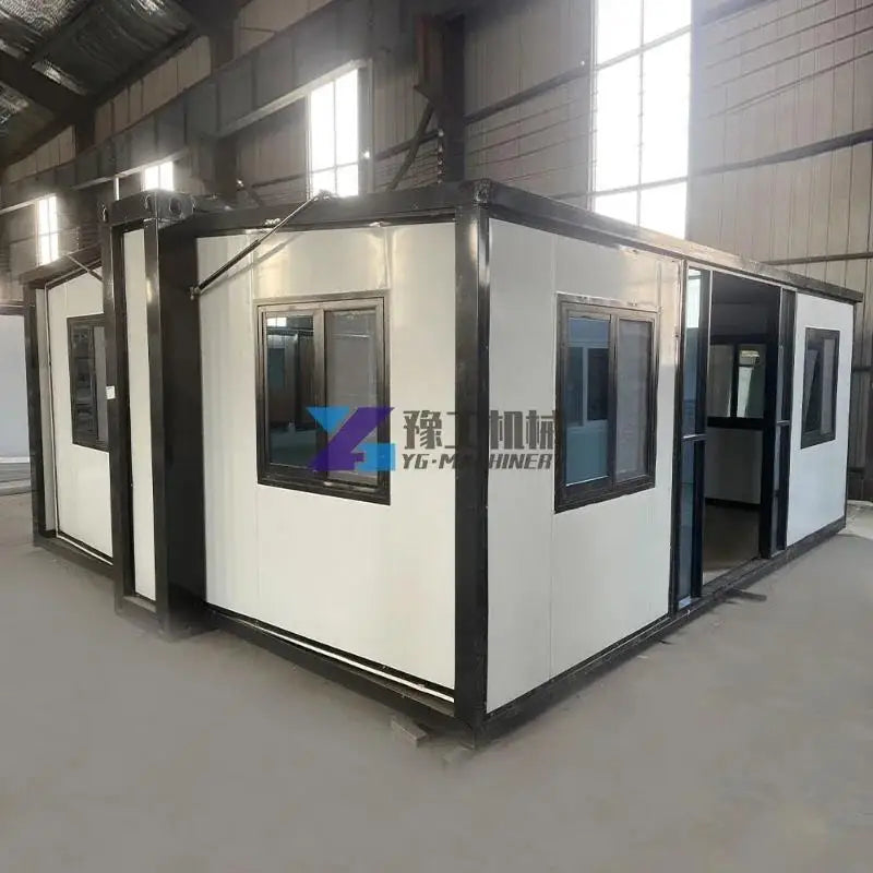 Light Steel 20Ft 40Ft Prefabricated Mobile Home 2 3 4 5 Bedroom Foldable Expandable Container House Prefab Luxury Villa