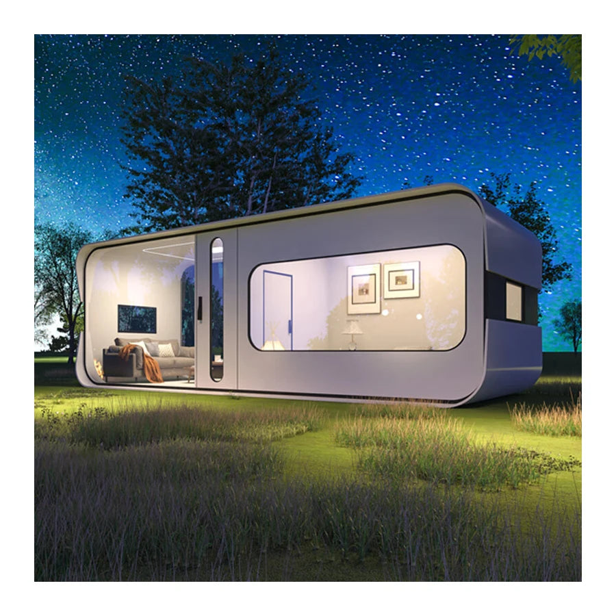 Space Capsule Mobile Home House Multi Room Business Modular  Customizes Thermal Insulation Resort area luxury container homes